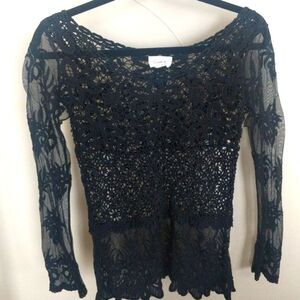 Crystal K Lace Top